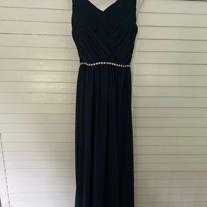 Navy Blue Bridesmaid dress